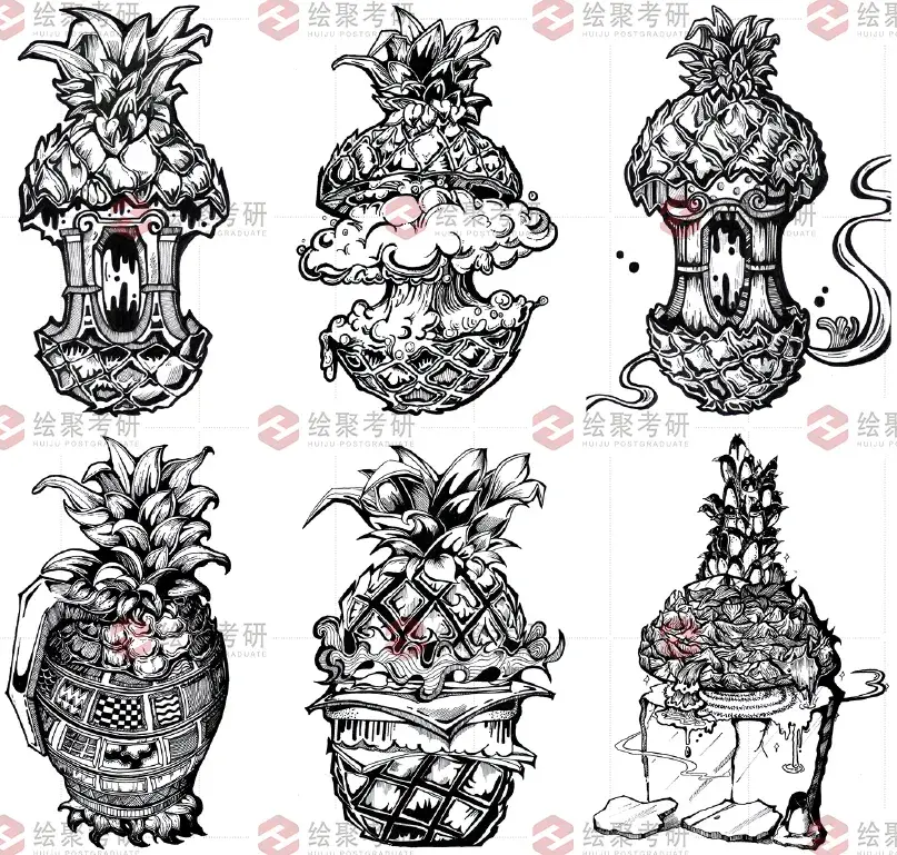 绘聚手绘┃视传手绘基础提高班