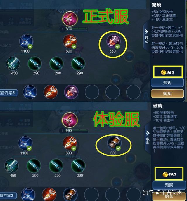 王者荣耀体验服对装备的调整引发玩家不满明削射手战士遭殃