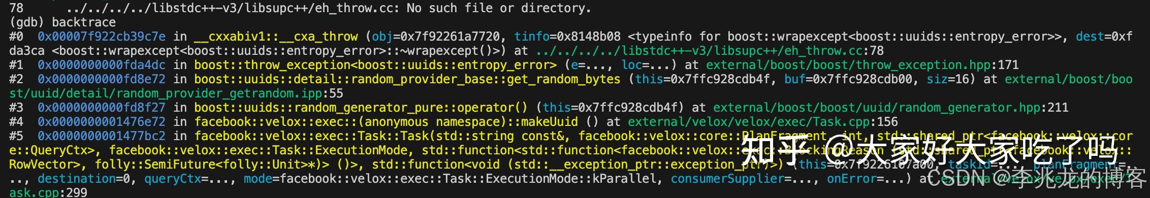 问题排查:C++ exception with description “getrandom“ thrown in the test body ...