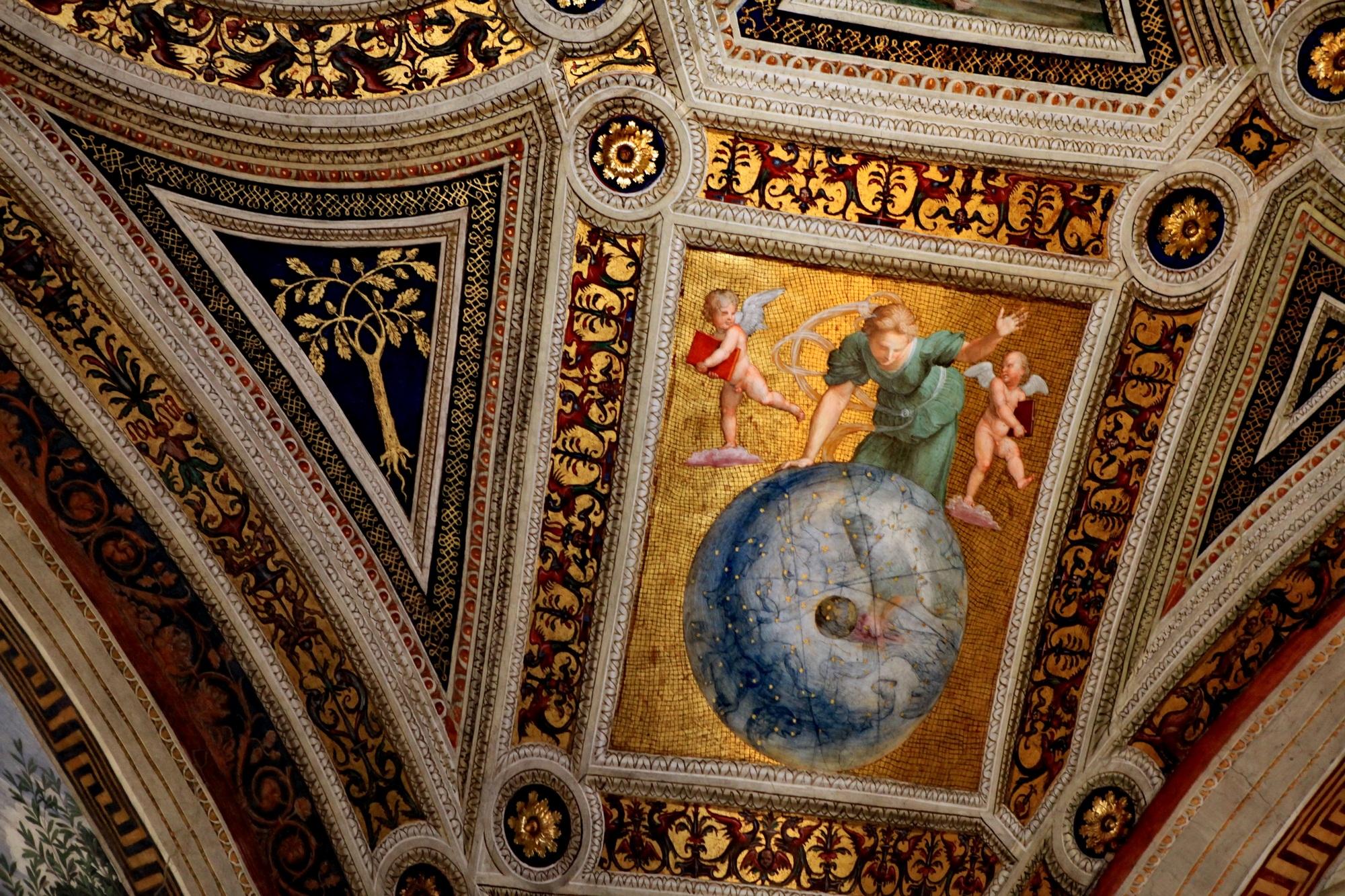 梵蒂冈博物馆8拉斐尔画室3签字厅壁画雅典学院圣礼之争帕尔纳斯山三德