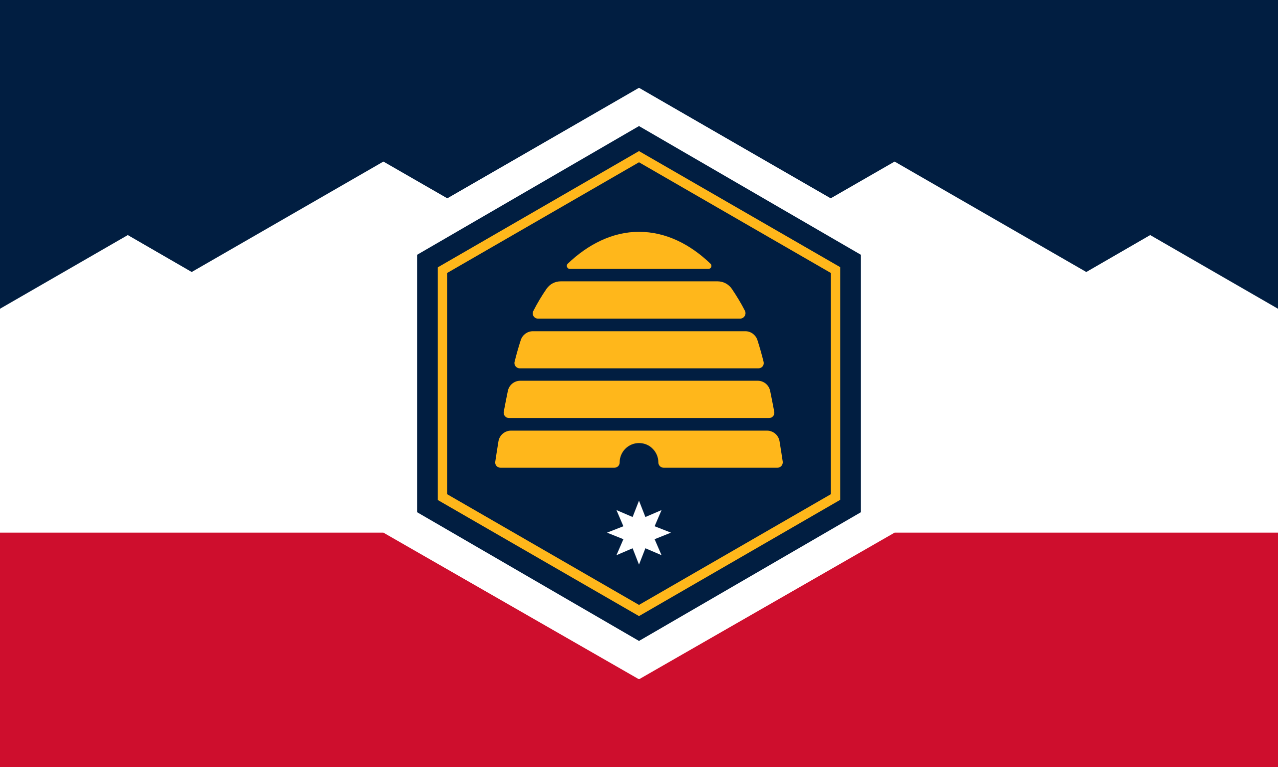 11 月 11 日,美国犹他州州旗委员会在 5000 多份征集稿中,确定蓝白红