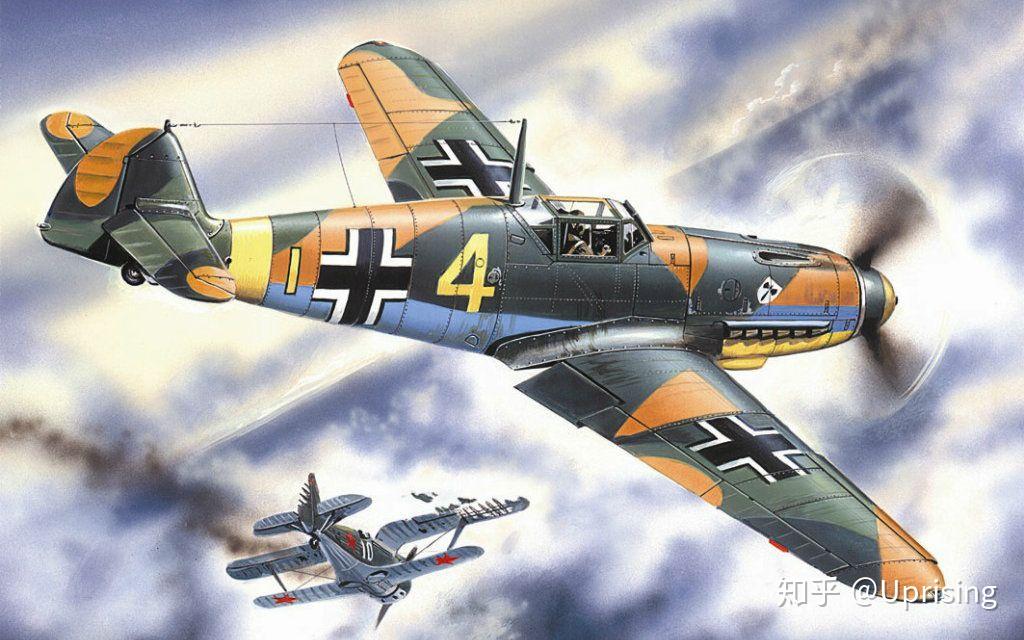 德意志战鹰bf109战斗机