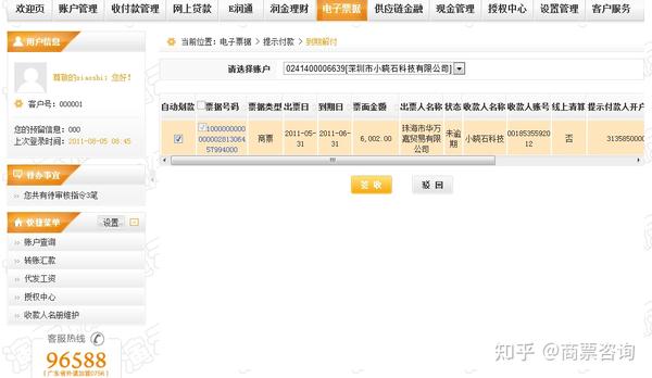 在电子汇票系统如何操作票据提示付款流程？ - 知乎
