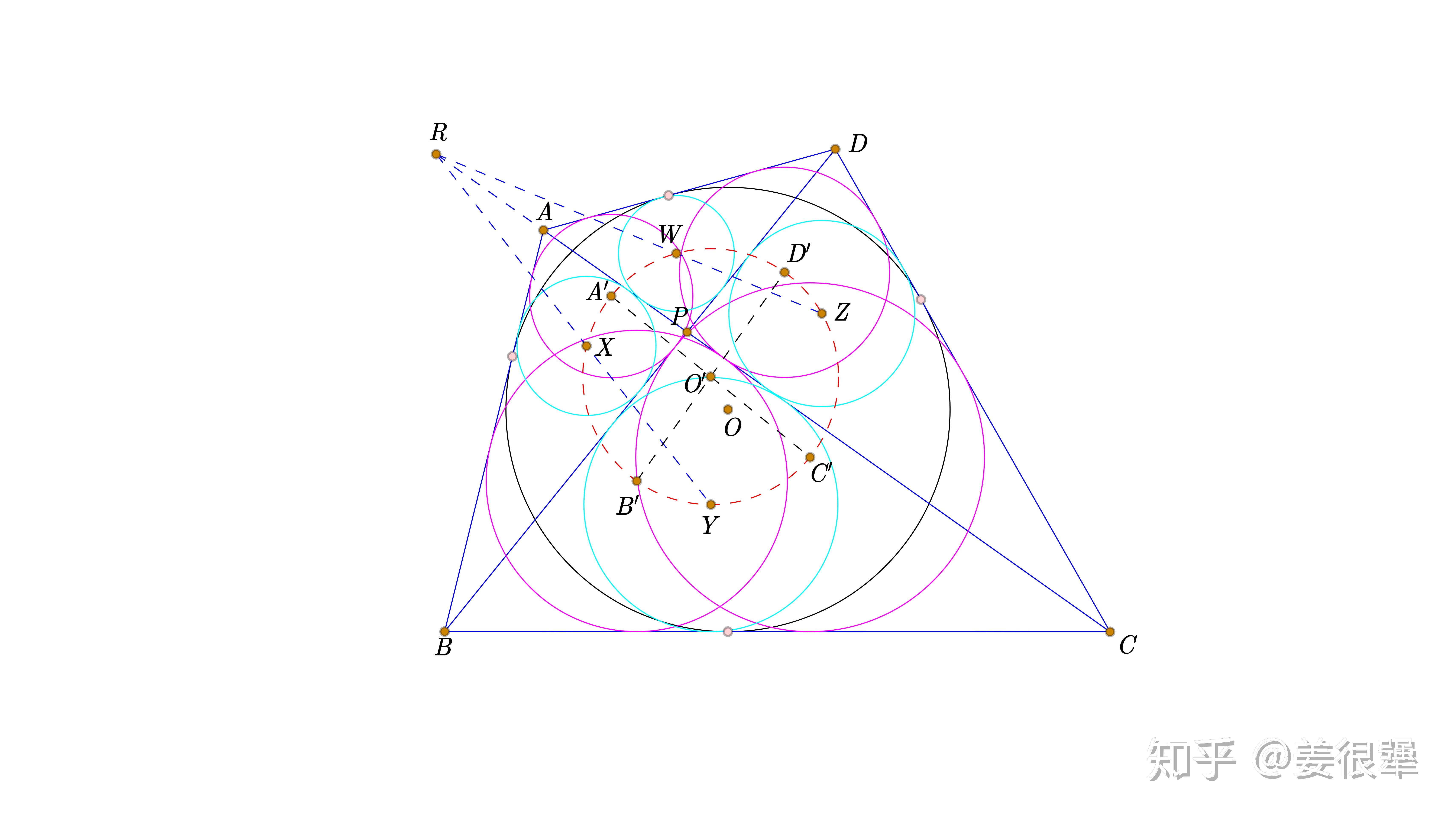 圆外切四边形的性质