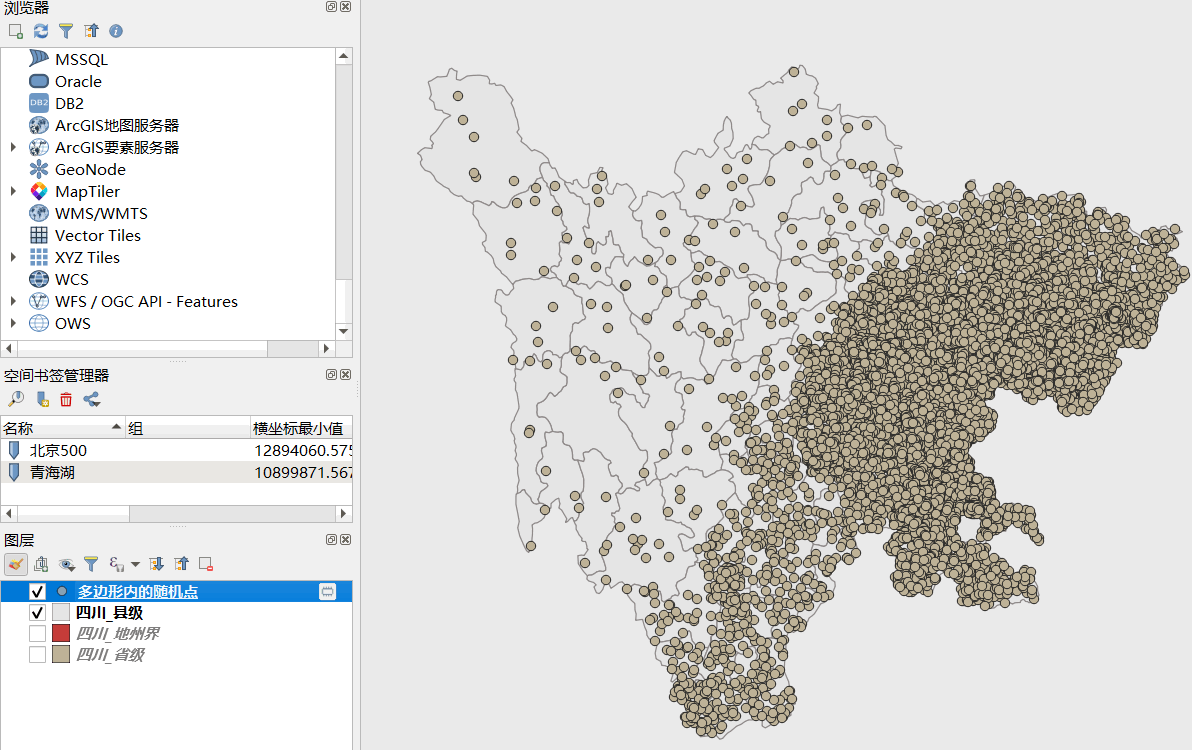 (11)qgis—如何制作点密度专题图?