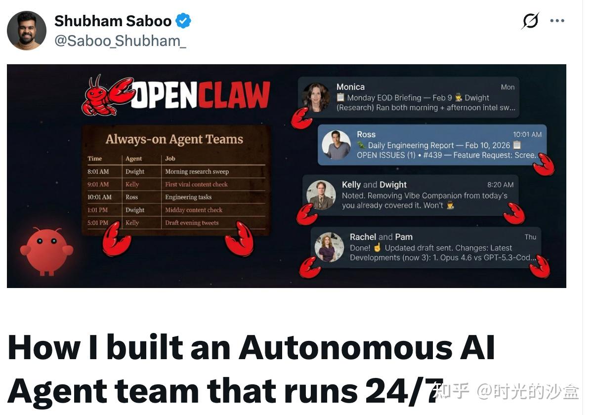 我构建了一个24/7运行的自主AI Agent团队 - 知乎