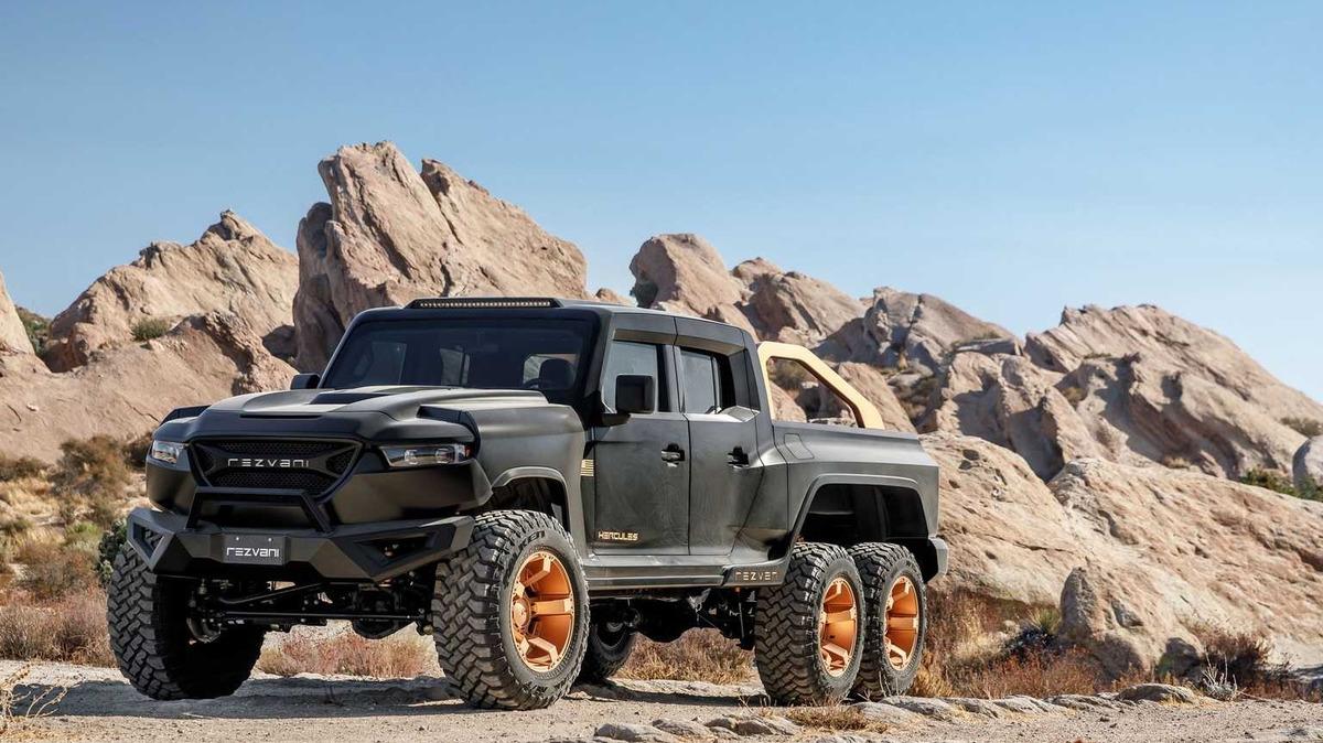 越野只能想到陆巡普拉多这辆6x6皮卡必须关注下