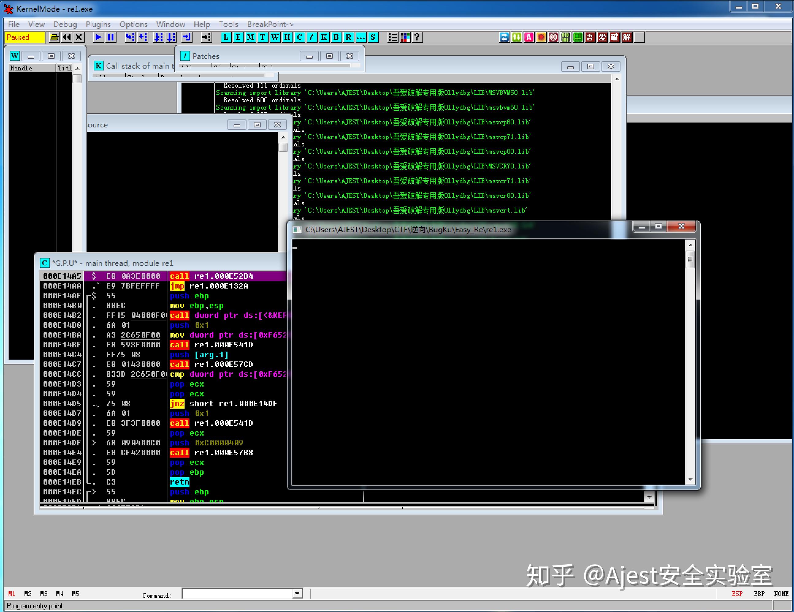 [CTF]BugkuCTF - 逆向 - Easy_Re - 知乎
