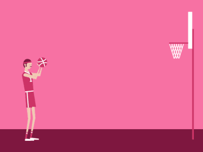 他们的投篮真的美如画