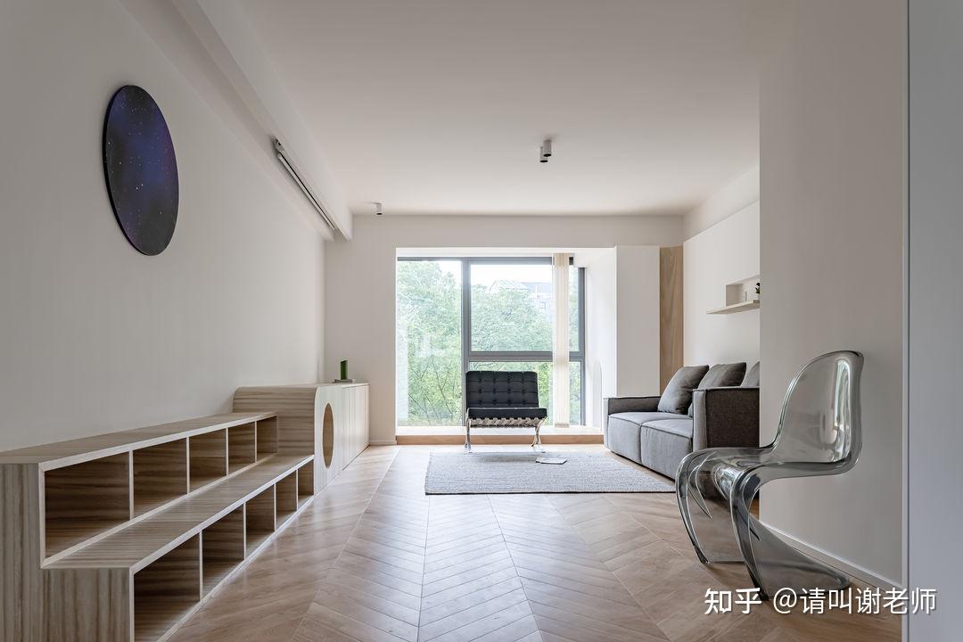 极简之家140㎡进屋场面极度舒适简单幸福治愈许多人