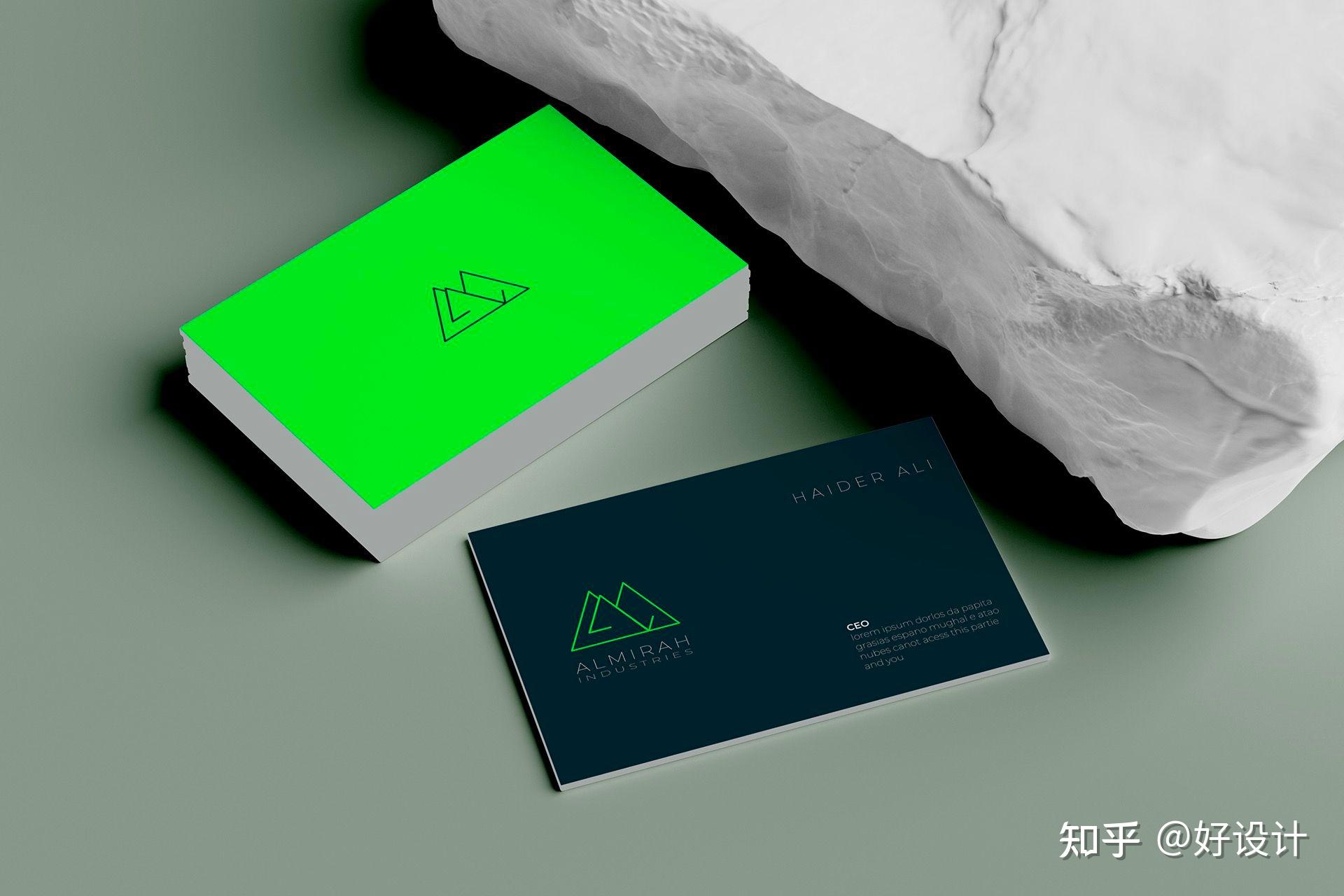 16款令人心动的高大上名片设计图片模板 - 知乎