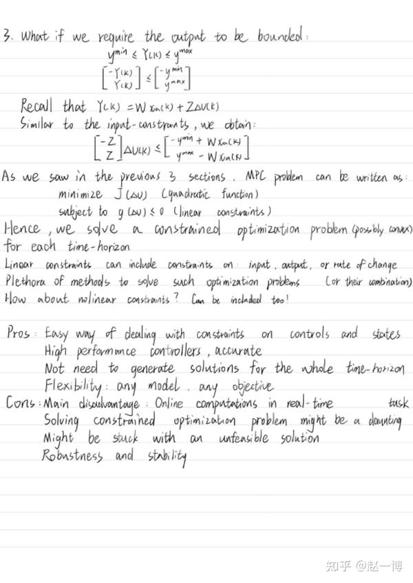 UAVs Planning and Control 学习笔记（二）Model Predictive Control（MPC）及其变种的推导和 ...