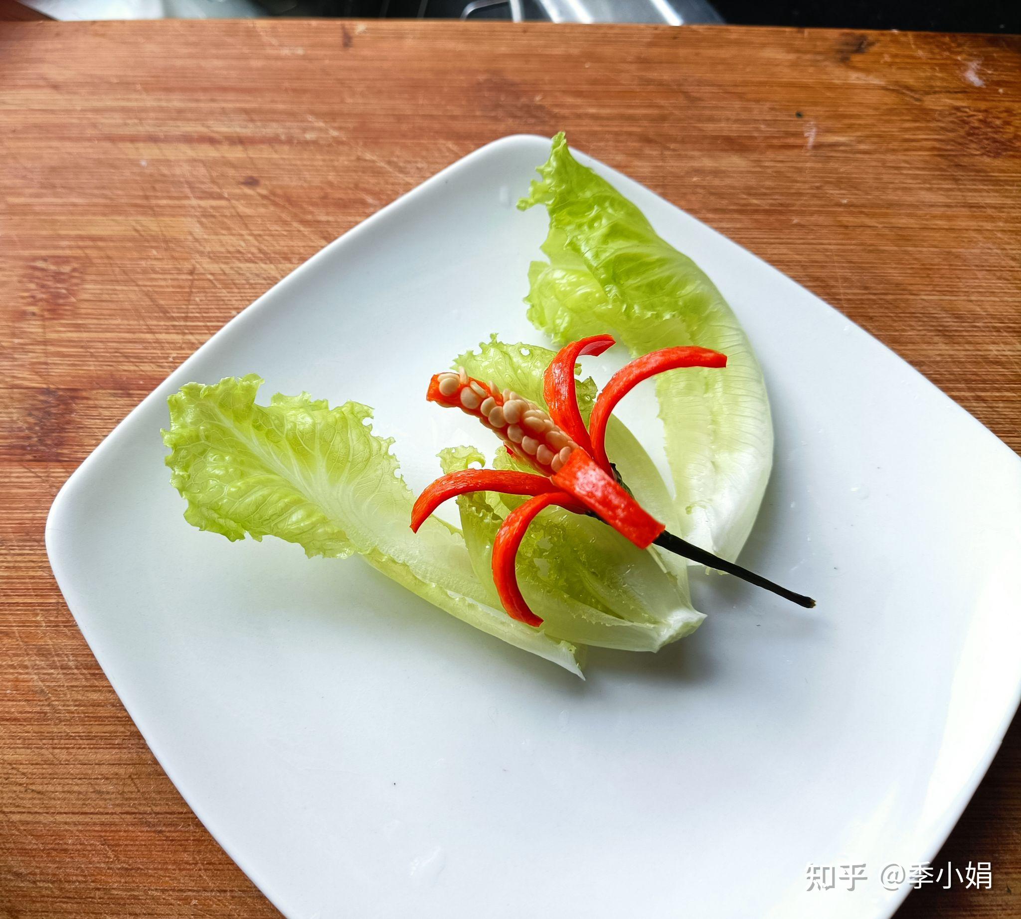 中餐摆盘艺术 花样图片