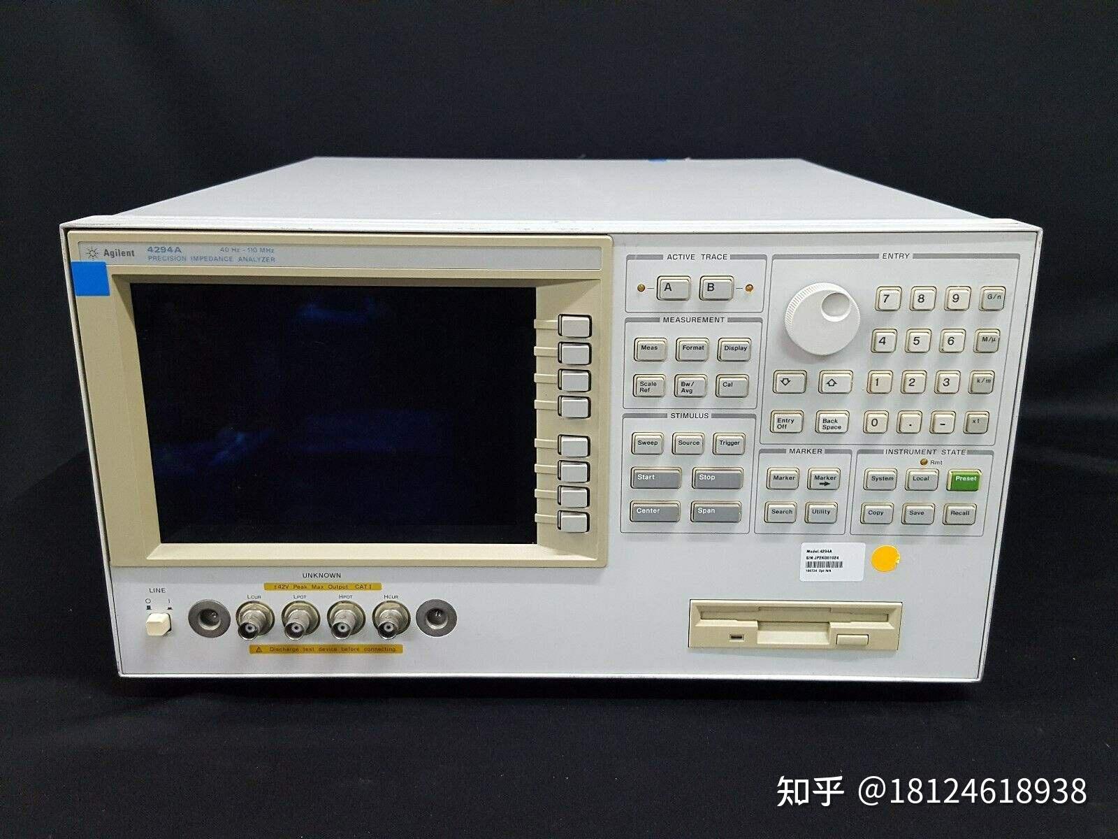 Agilent 4294A阻抗分析仪安捷伦4294A - 知乎
