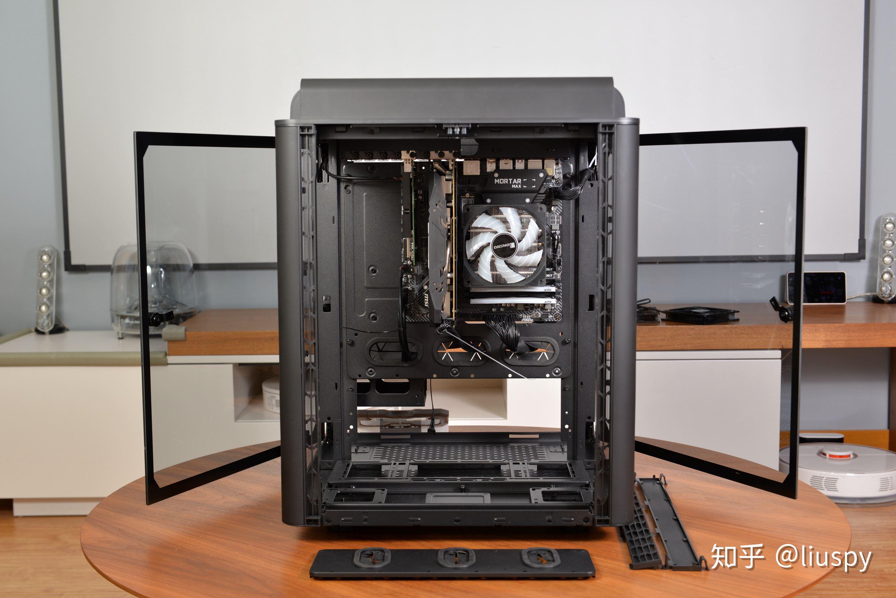 diy装机不炫怎么行ttlevel20ht机箱rgb装机小记