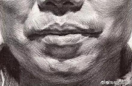 素描嘴巴注意这几个点轻松画出头像神韵