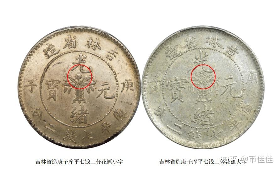 光绪元宝吉林省造庚子各面值不同币版的识别特征详述及拍卖价格- 知乎