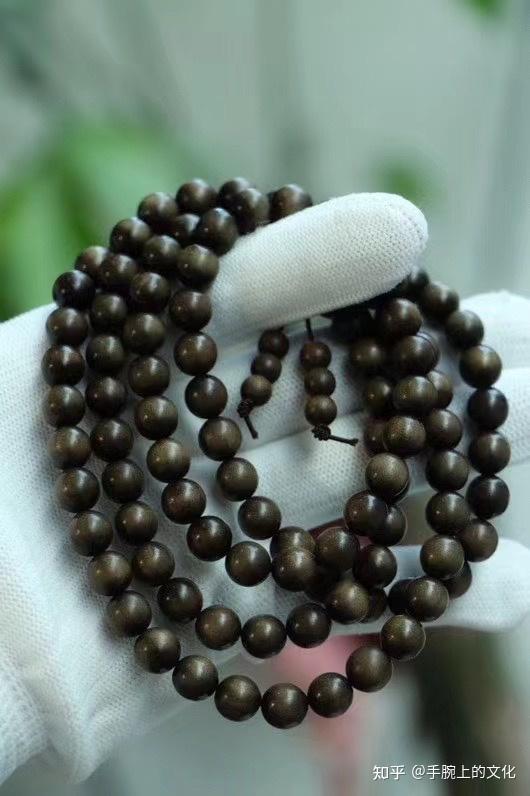 极品黑肉老山檀香沉水阴沉08108颗