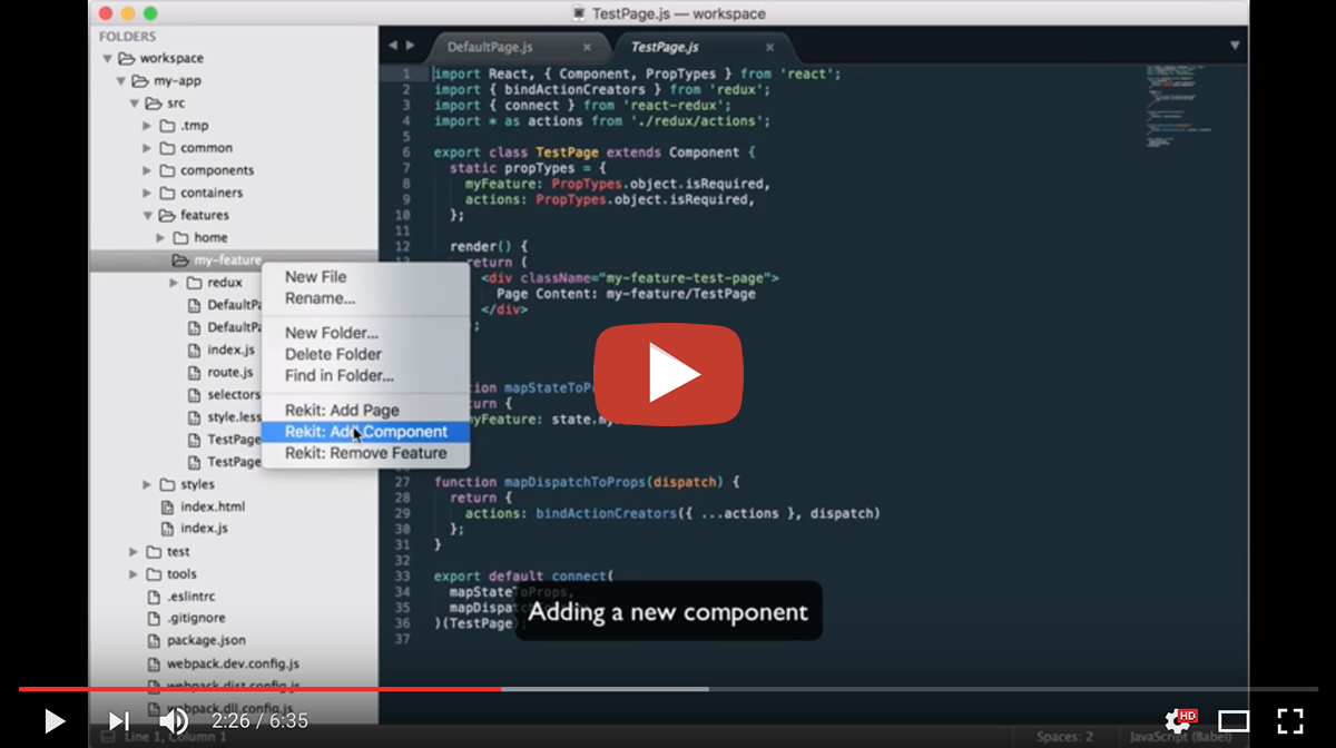 Rekit 2.0 构建基于React+Redux+React-router的可扩展Web应用 - 知乎