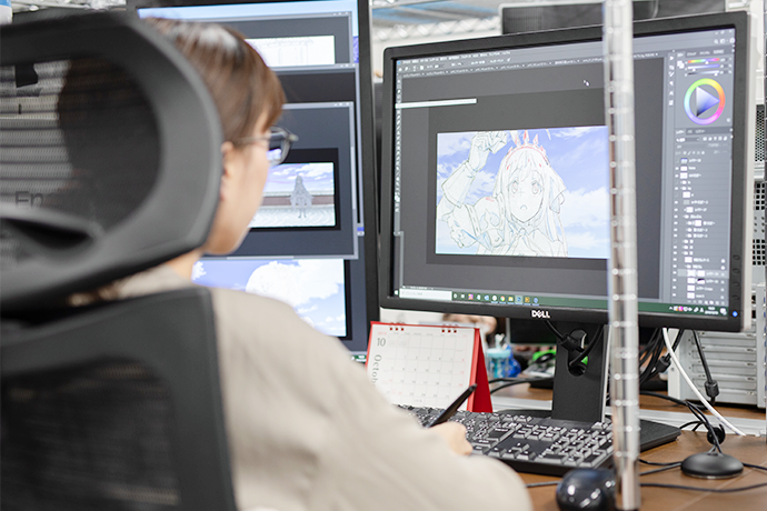 潜入动画版公主连结的制作现场!