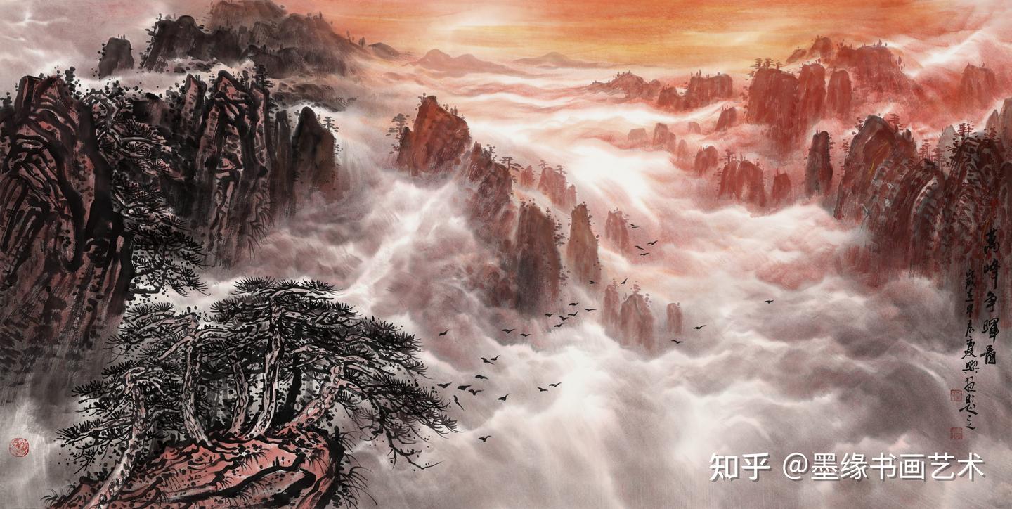 翰墨神韵：丹青传薪与红竹意象的当代独白 - 知乎