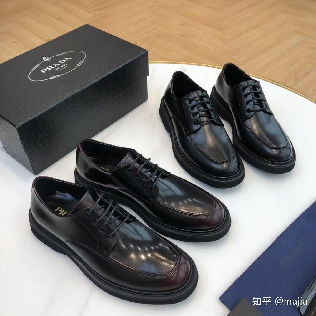 巴宝莉男士商务休闲皮鞋