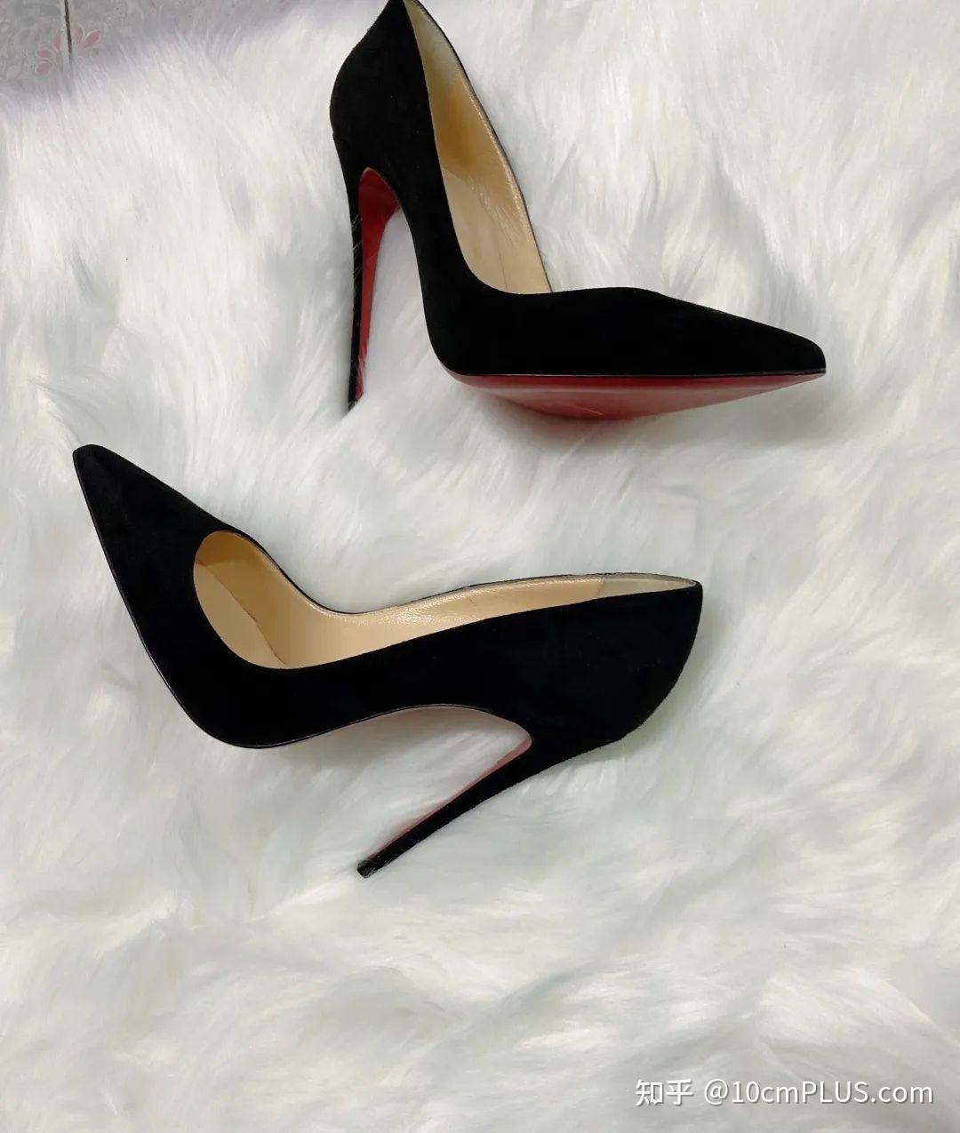 clsokate黑色绒面12cm