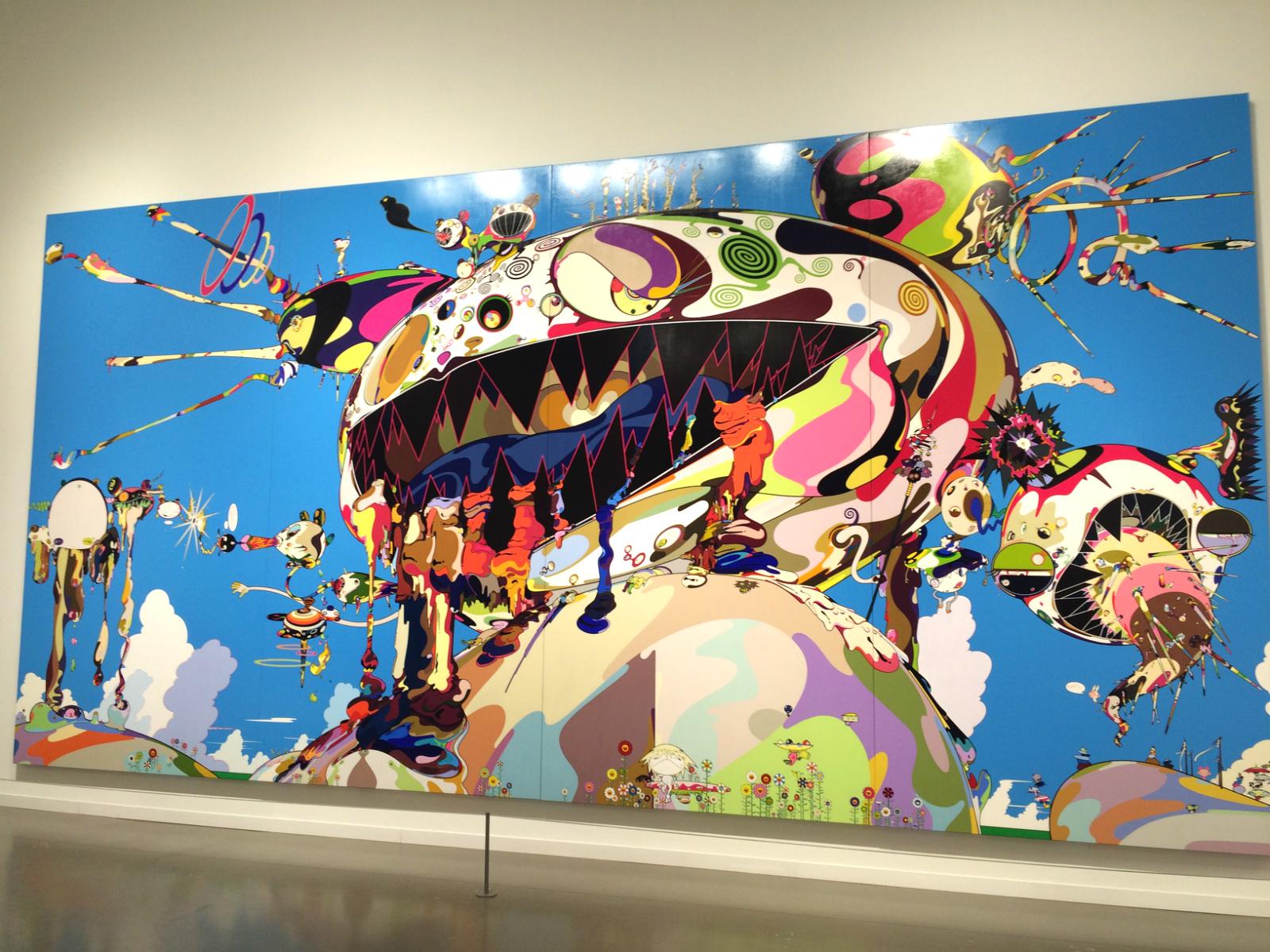 超扁平与超幼稚—村上隆回顾展