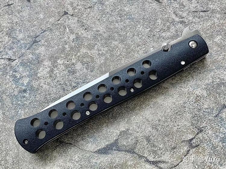 冷钢26sxp6zyextilite剑鱼zytel柄快速单手折刀