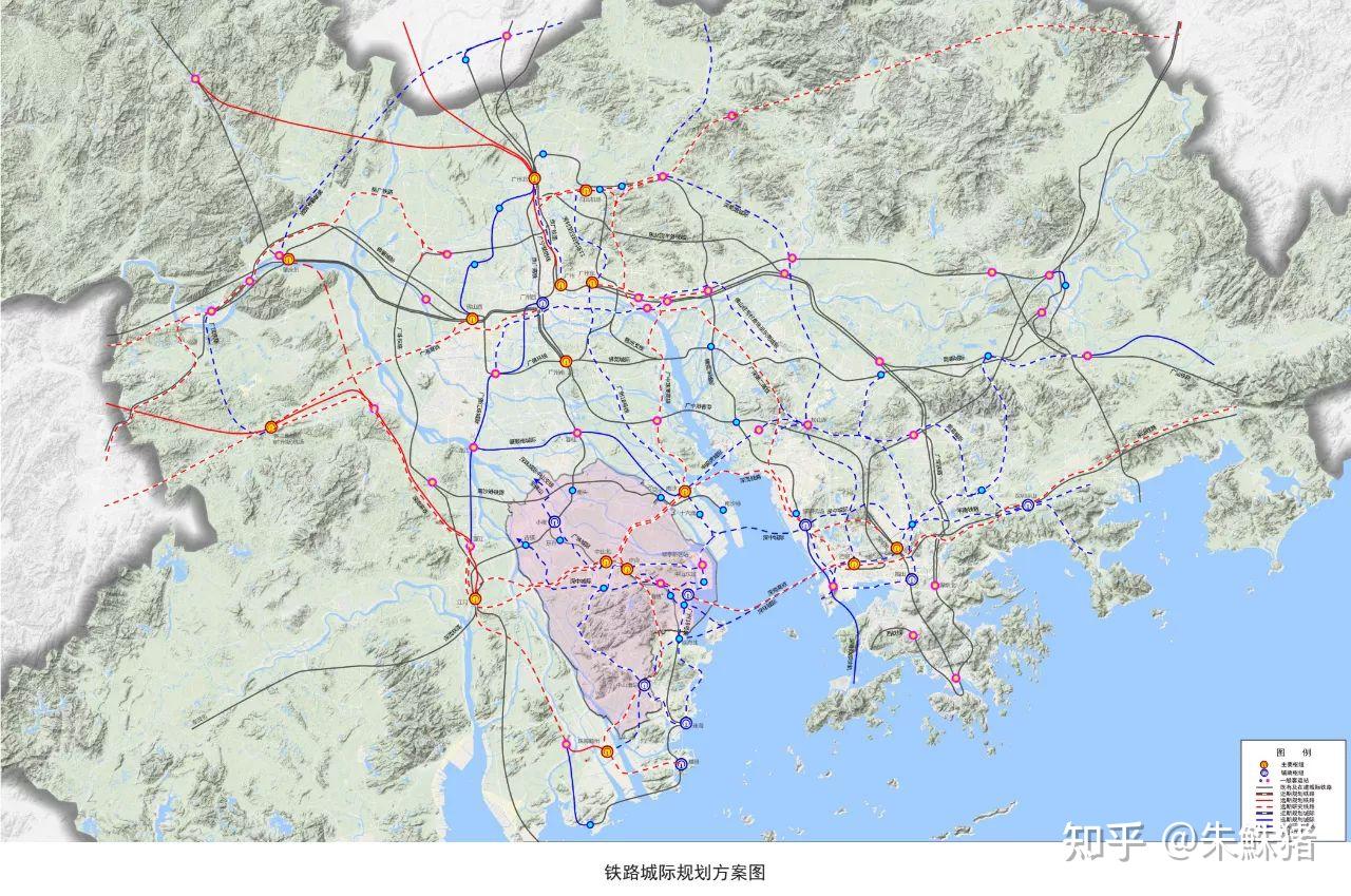 利好中山珠海深中深珠城際走向曝光廣州18號線通中山22號線達深圳
