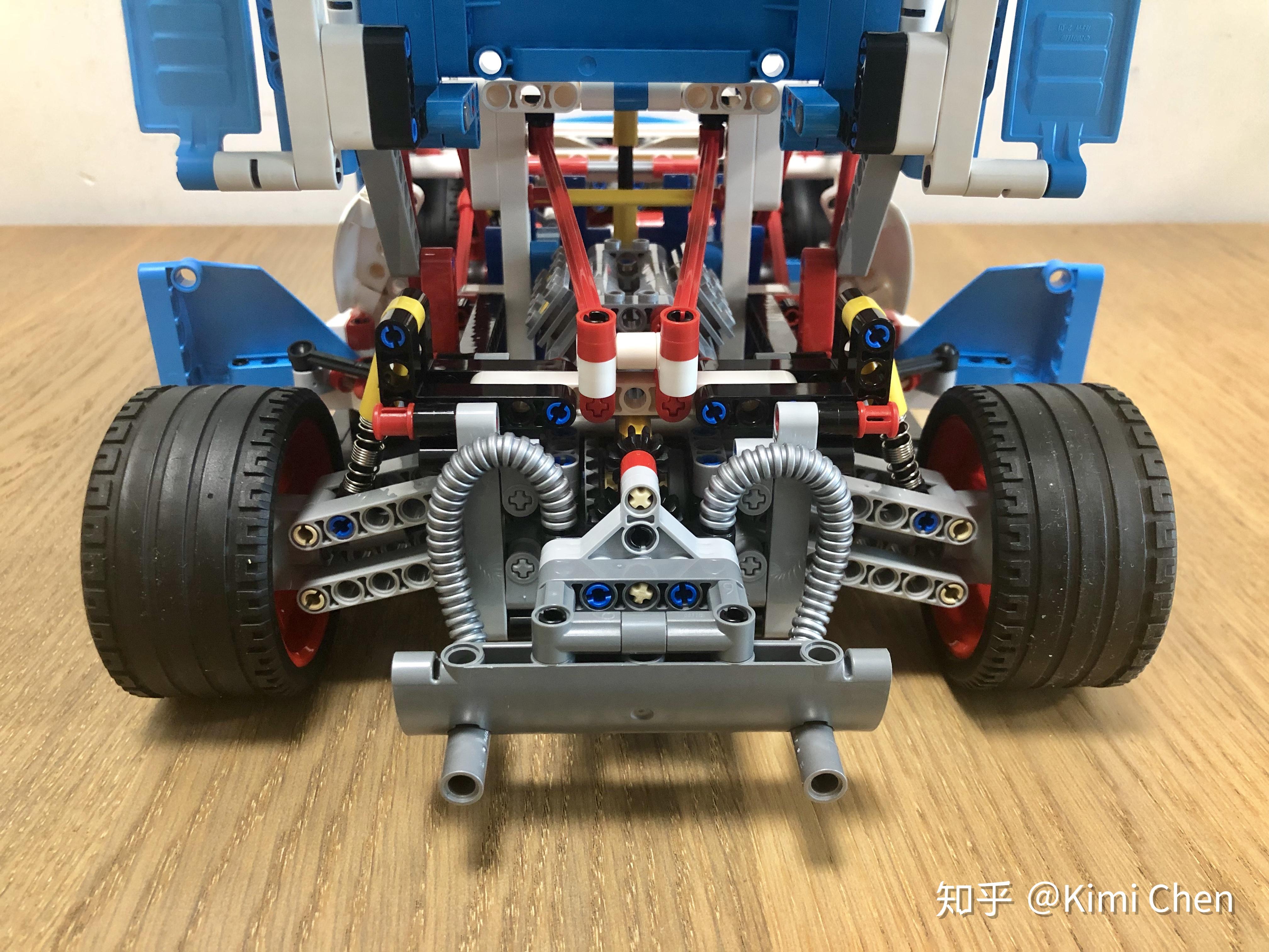 轻盈的沙漠之鹰乐高lego42077rallycar