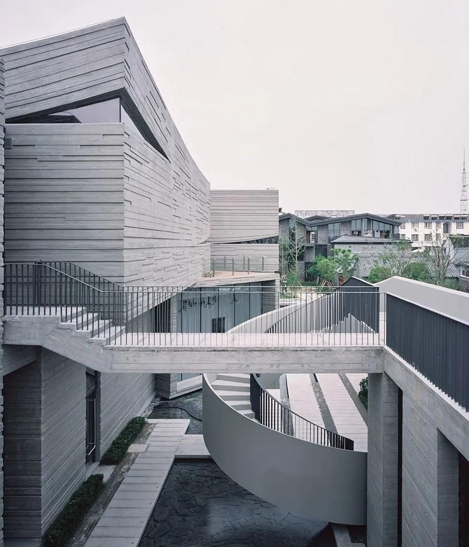 北京弗锐姆uhpc汪曾祺纪念馆清水混凝土描绘出最纯粹的文人气息