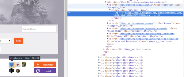 Python练习：CurseForge Mod数据爬取 - 知乎