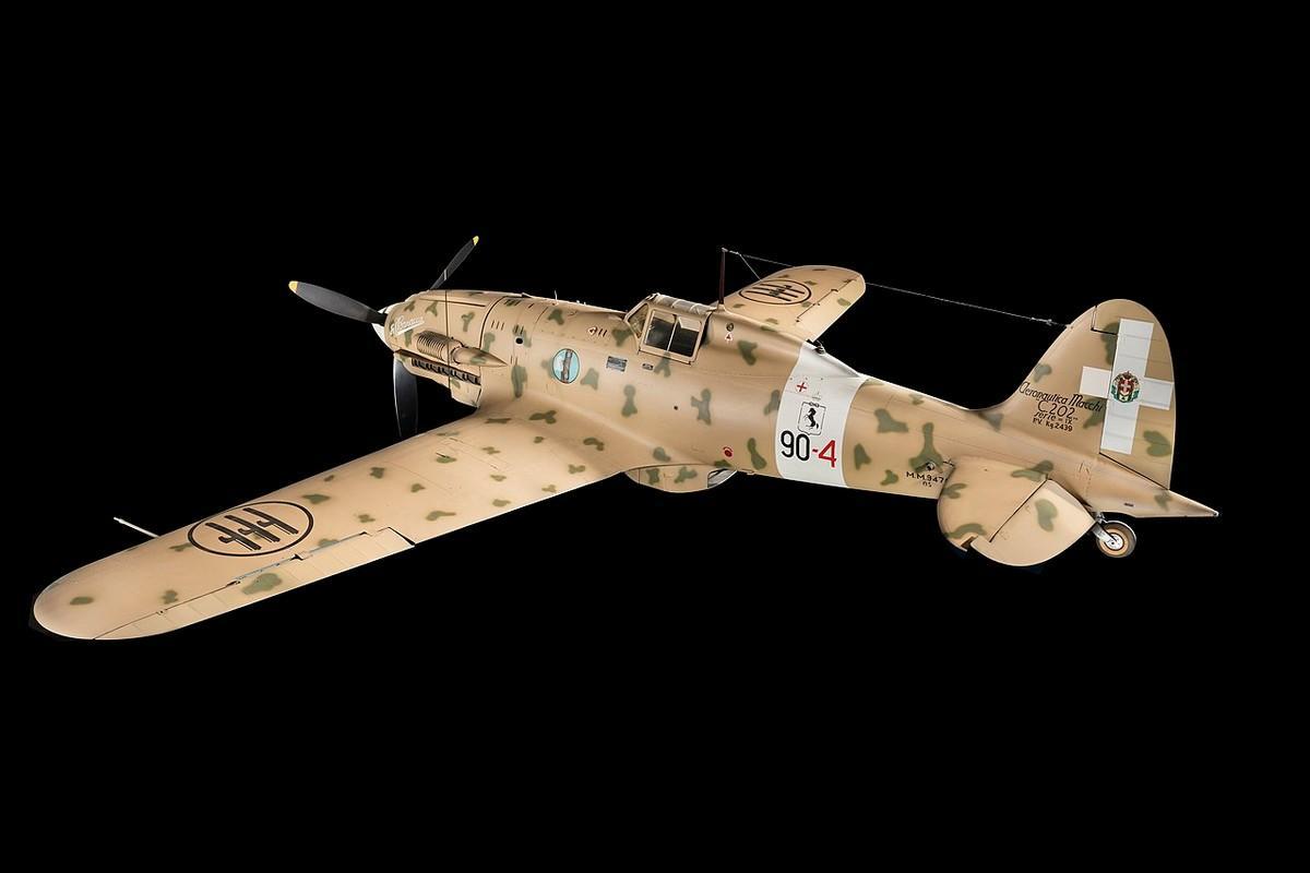 二战经典武器,意大利空军马基霹雳战斗机,一张好牌打稀烂