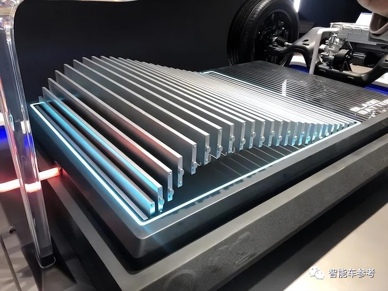 搭载比亚迪刀片电池后特斯拉充电更快了