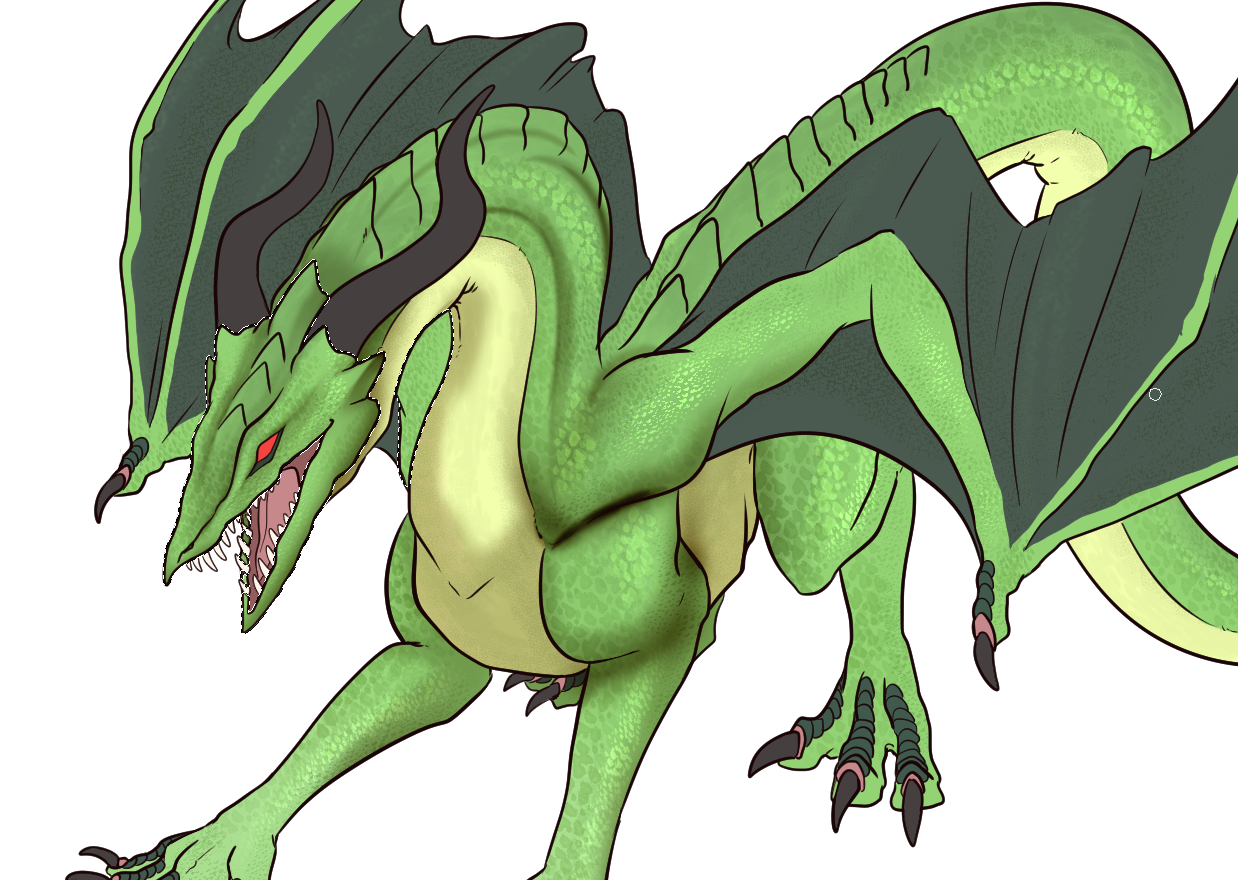 教你简单的青龙画法步骤! - 知乎