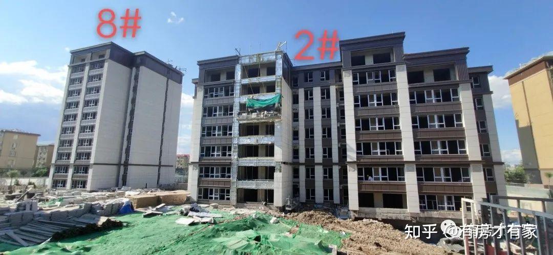 西山锦绣府房家2021年8月31日三次实地踩盘各个地块施工进度