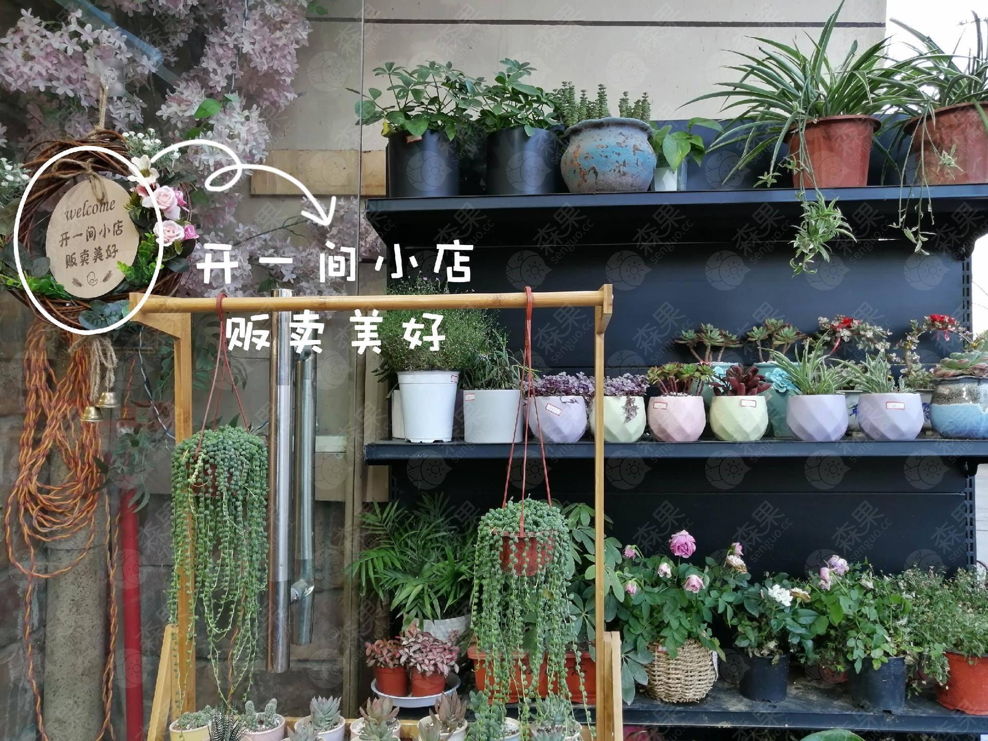 就是生活最美好的样子有花有果,有香有色水果店还有鲜花的一隅之地