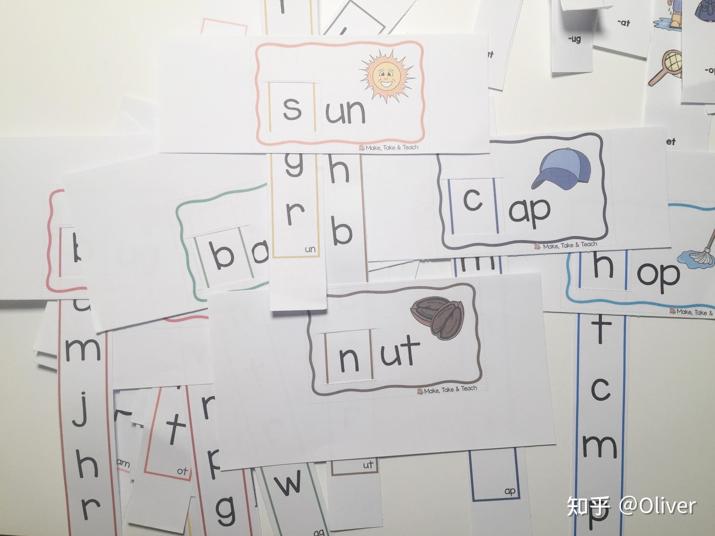 自然拼读CVC单词抽拉卡 - 知乎