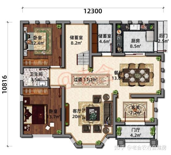 總算找到20萬就能蓋的農村自建房別墅總有一款你愛的建議收藏