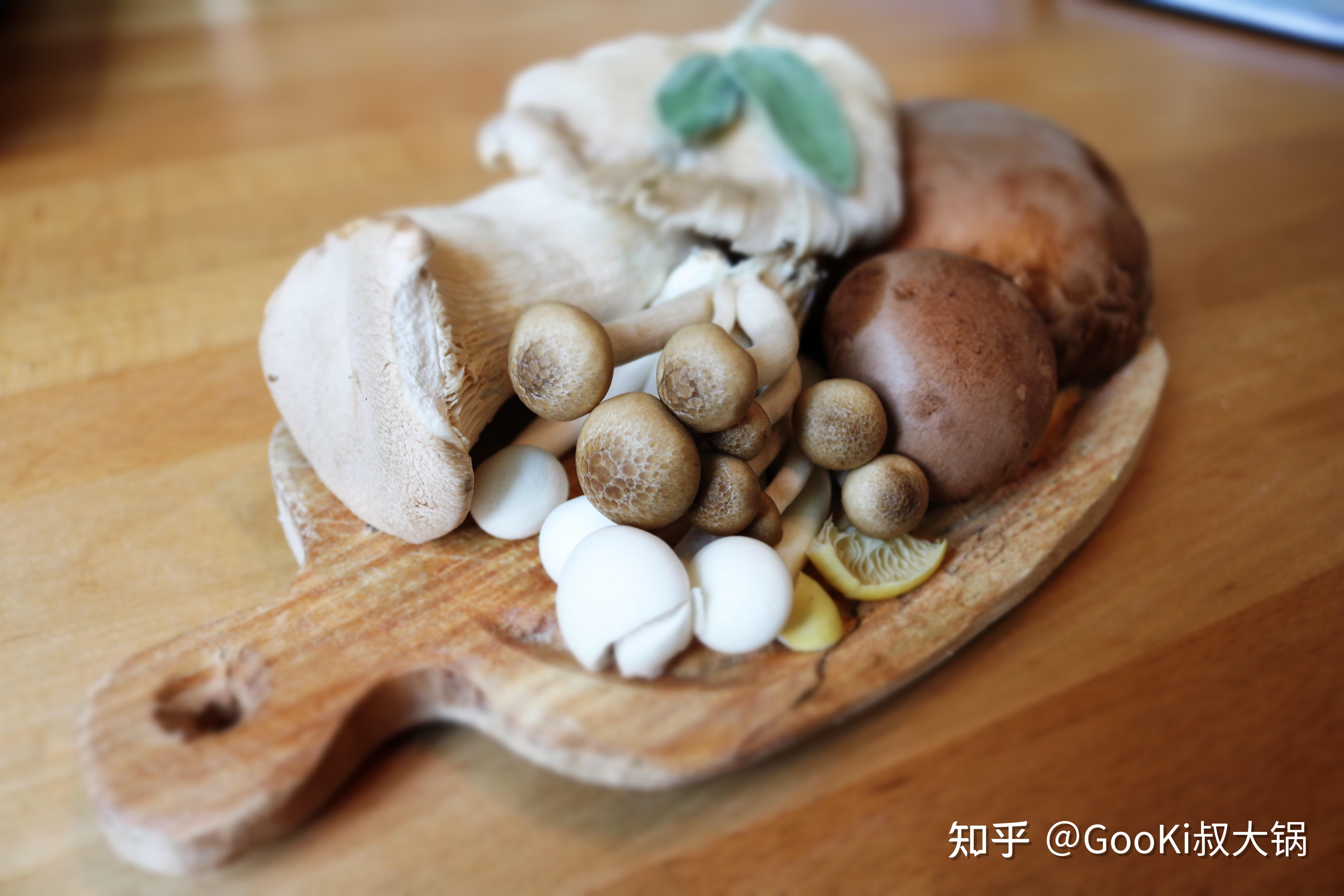 主料:各式蘑菇半斤,马苏里拉芝士辅料:黄油,淡奶油,面粉,盐,白胡椒粉