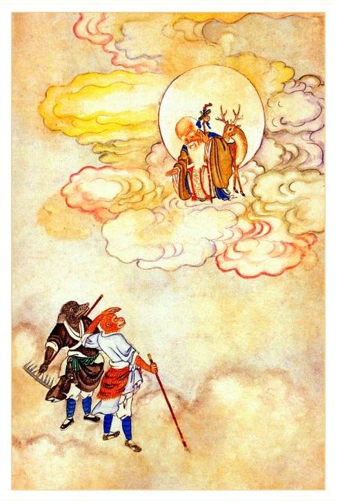 《西游记》原著(十套珍稀古画插图)第78~79回:比丘国救小儿,与国丈辩