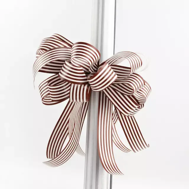 法式结的详细打法:布尔玛花艺小课堂为大家带来一个好的花结为你的