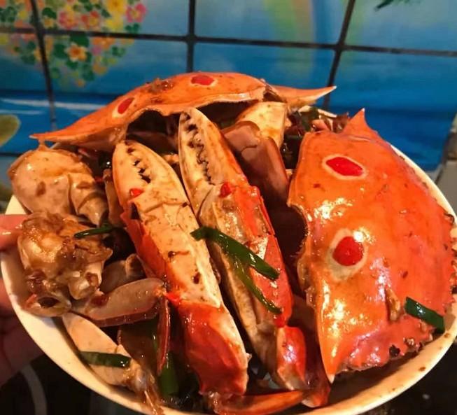 姜葱炒花蟹 知乎