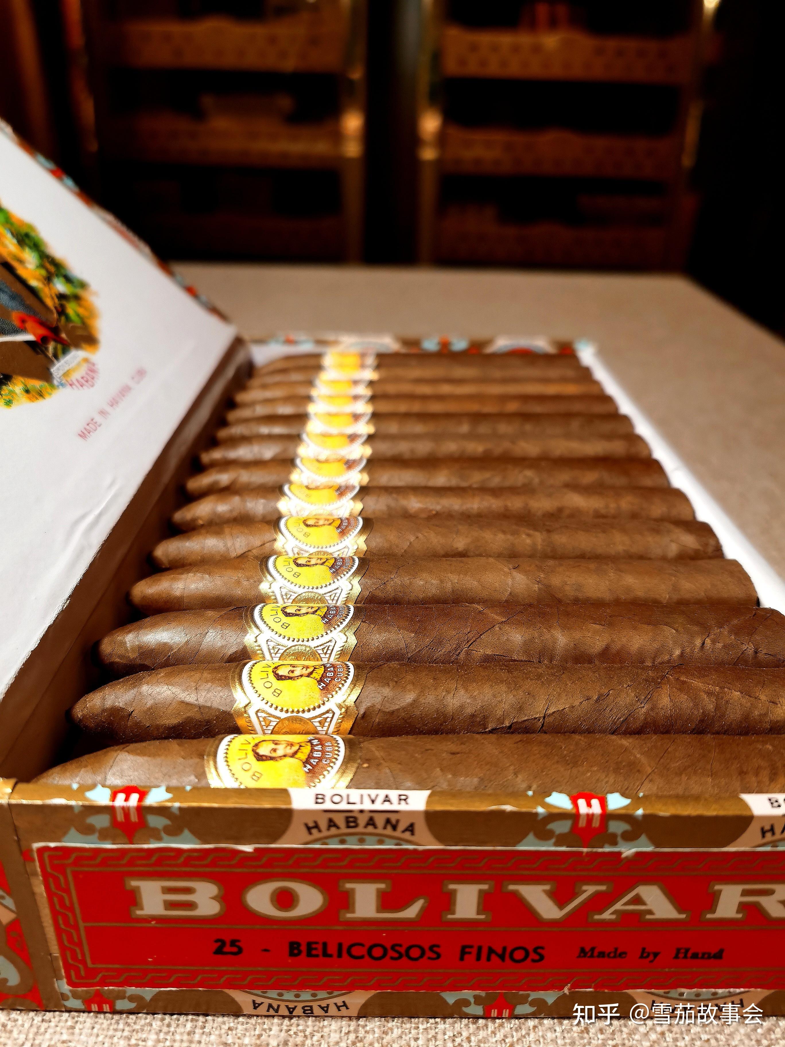 古巴雪茄介绍玻利瓦尔彪丽高鱼雷bolívarbelicososfinos