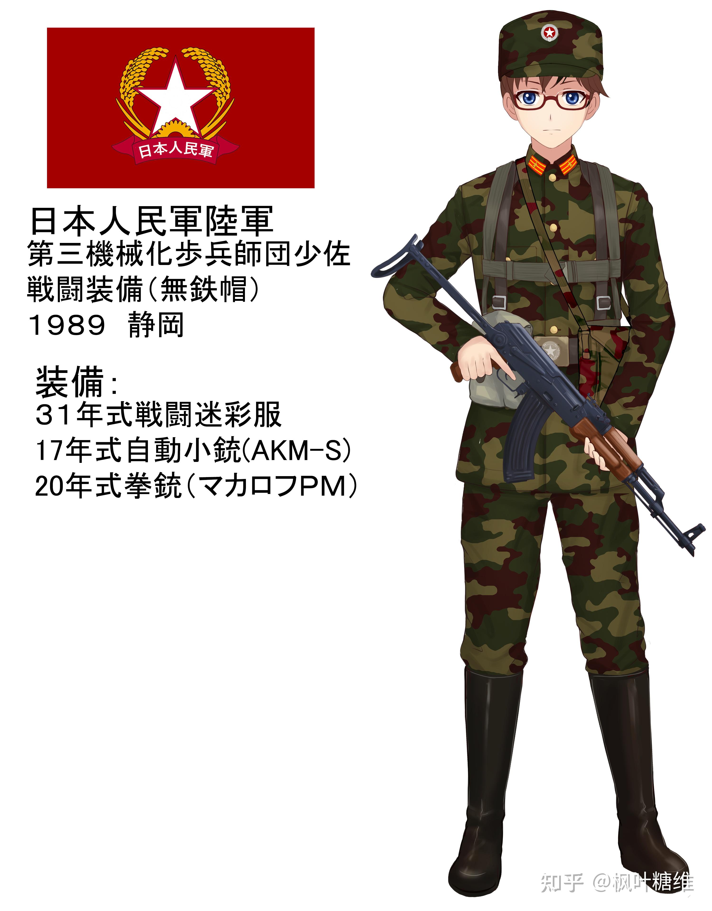 【架空】日本人民军制服发展史