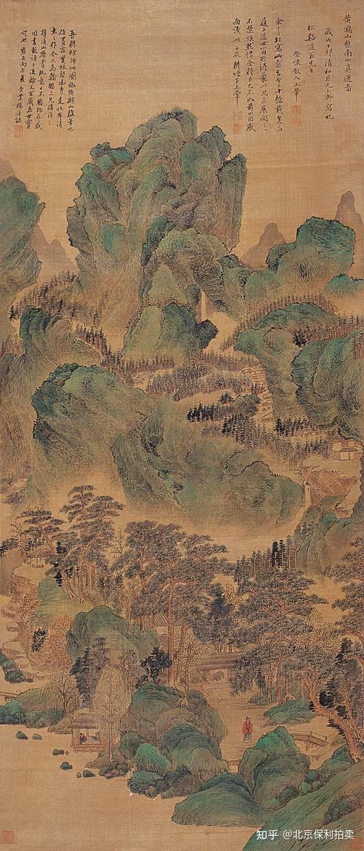王翚 ——以元人笔墨,北京保利 嘉德拍卖征集字画 - 知乎