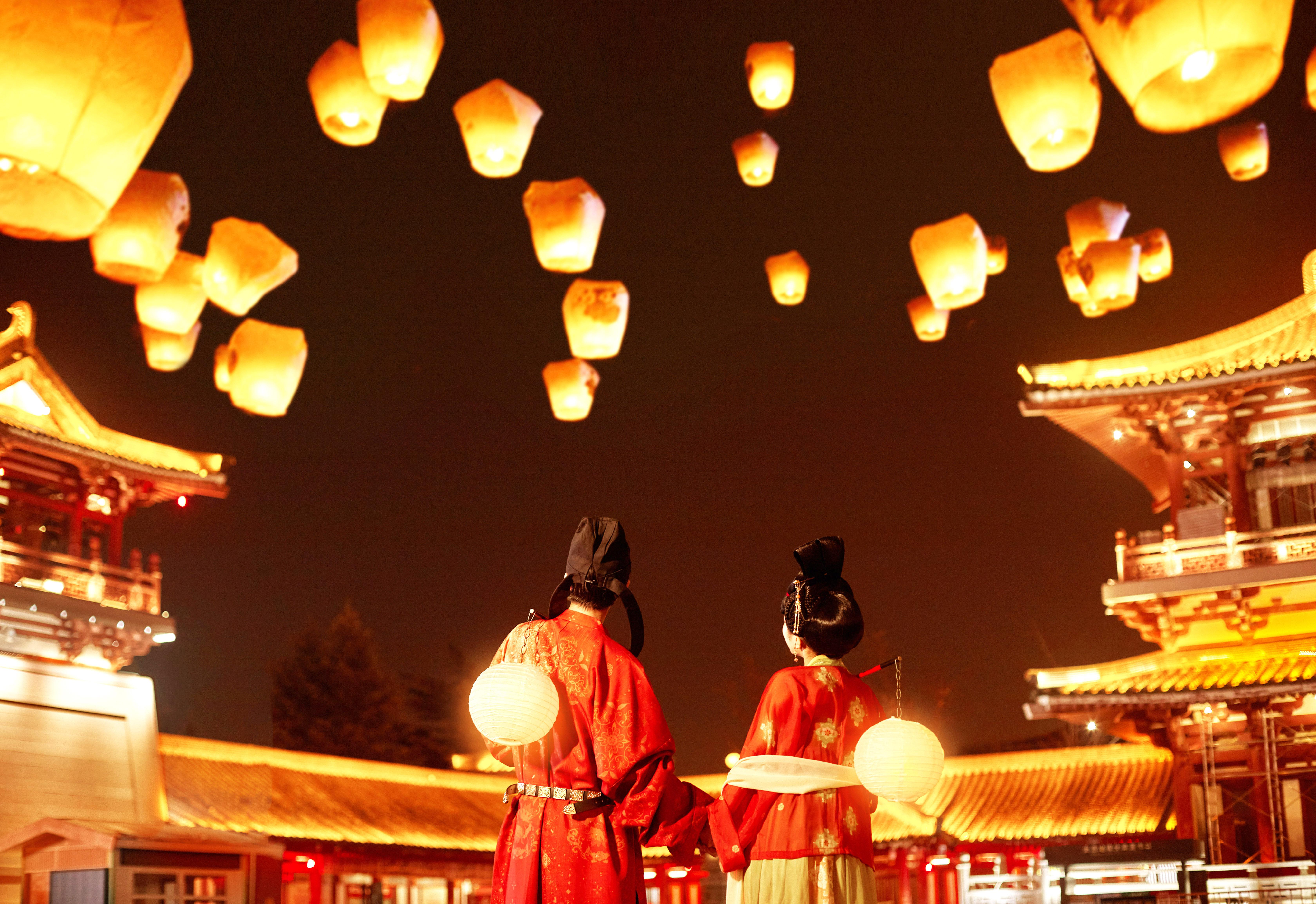 西安变回长安为什么只需拍一组盛唐风婚纱照