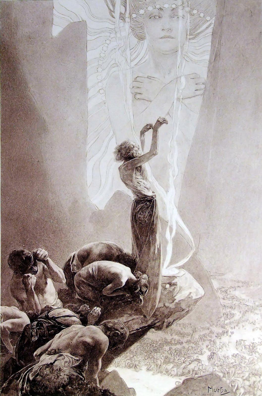 穆夏全集2——素描篇 - 知乎