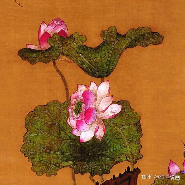 明，陈洪绶《荷花鸳鸯图》欣赏- 知乎